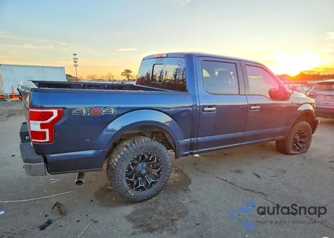 2018 Ford F150 Supercrew из США, поврежденный, VIN 1FTEW1EPXJFA53691
